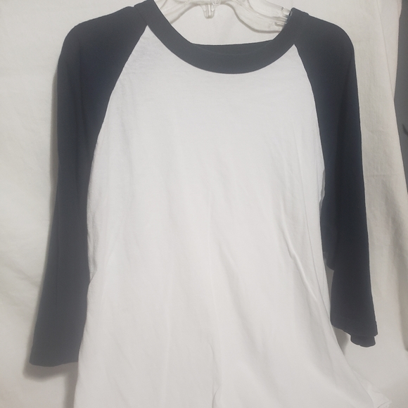 Austyle Navy & White Baseball Tee 2X - Picture 3 of 4